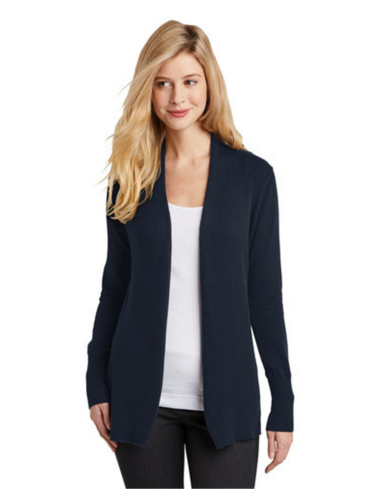 Ladies Open Front Cardigan Sweater